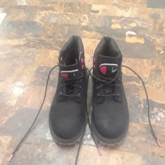 boys champion timberlands